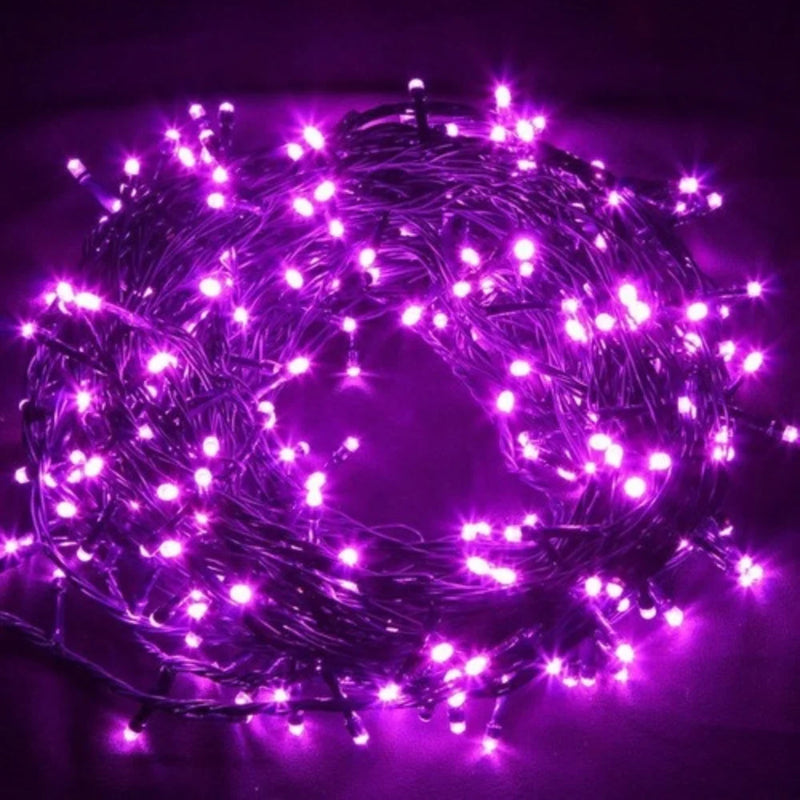 Pisca-pisca de Natal 100 LEDs, 10m, 110V, Decoração Interna, Cores Vibrantes