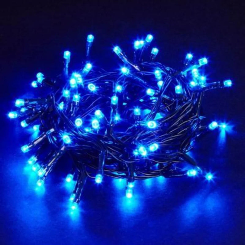 Pisca-pisca de Natal 100 LEDs, 10m, 110V, Decoração Interna, Cores Vibrantes