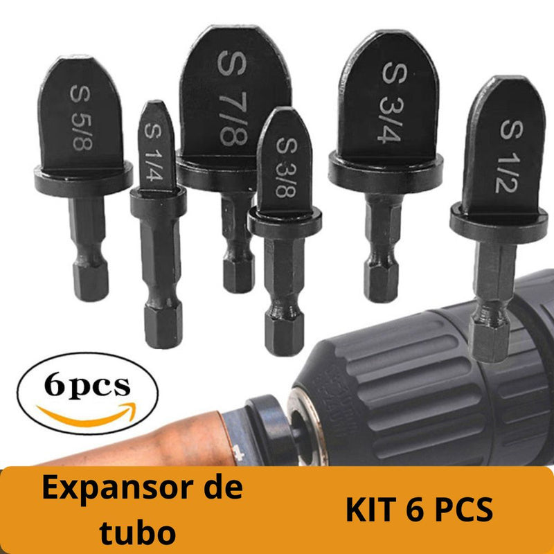 Expansor de Tubo - Black Metal Kit 6pcs